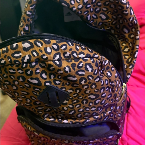 Adidas Cheetah Pattern Backpack - Brown and Black - Picture 5 of 7